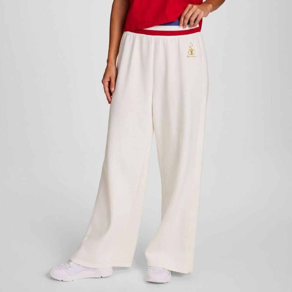 Champion Women's Gold Medal Game Day Full Snap Pants - Cream XXL